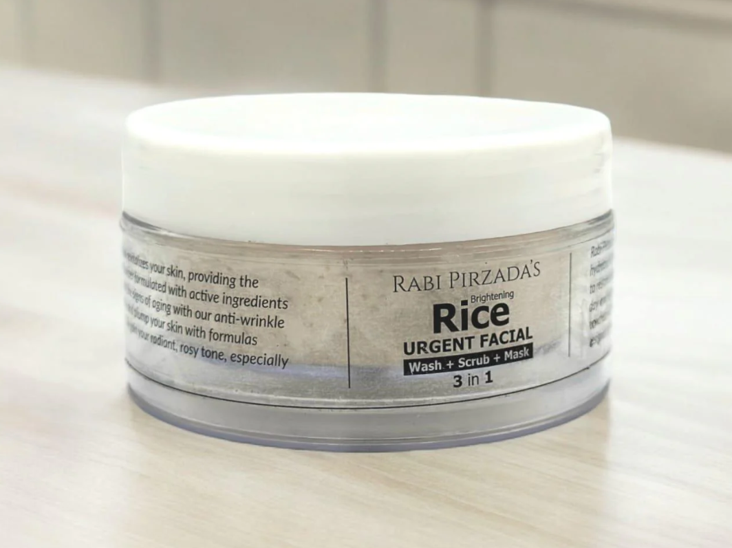 Rice Urgent Facial Mask - 3 in 1 (Wash + Scrub + Mask)